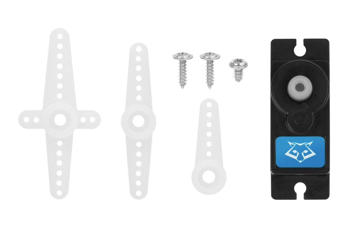 Kavan GO-09 Plus Servo, 23x12x27.3 mm, 4.8-6.0V, 0.12 s/60°, 13Ncm, # KAV20.009P