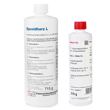 Epoxydharz L + Härter CL (60 min) Packung/ 930g, R&G # 109285-AP-2
