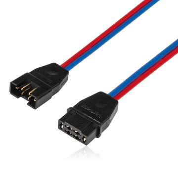 MPX Verlängerung, Buchse und Stecker, Kabel 2,5qmm, Länge 20cm