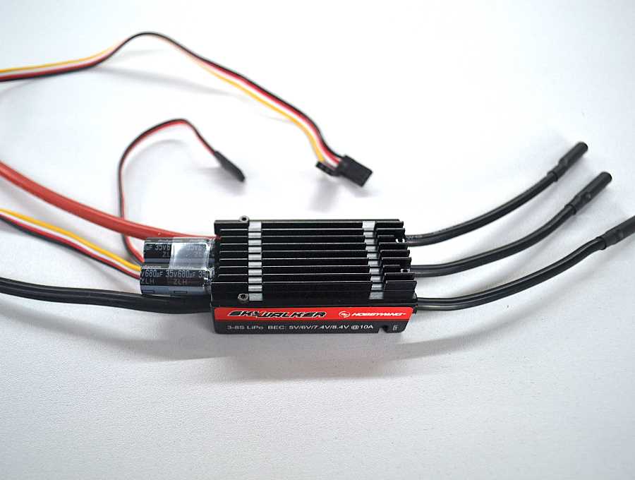 Hobbywing Skywalker Brushless Regler 120A V2, 3-8S LiPo, 10A SBEC, # HW30205450