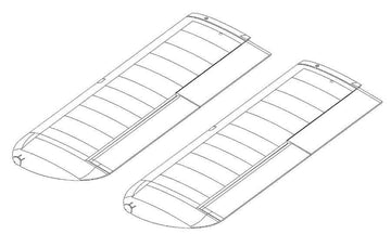 Wing set for FunCub XL RR version, Multiplex # 224433