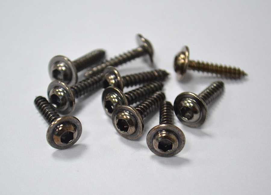 Servobefestigungsschraube 3,0x15mm, mit Innensechskant, VE 10,