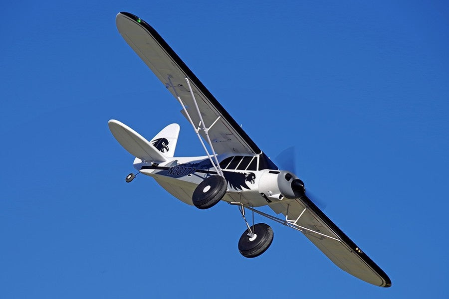 FMS Piper PA-18 Super Cub V2 RTF mit Reflex Gyro V3, 170 cm Spw.