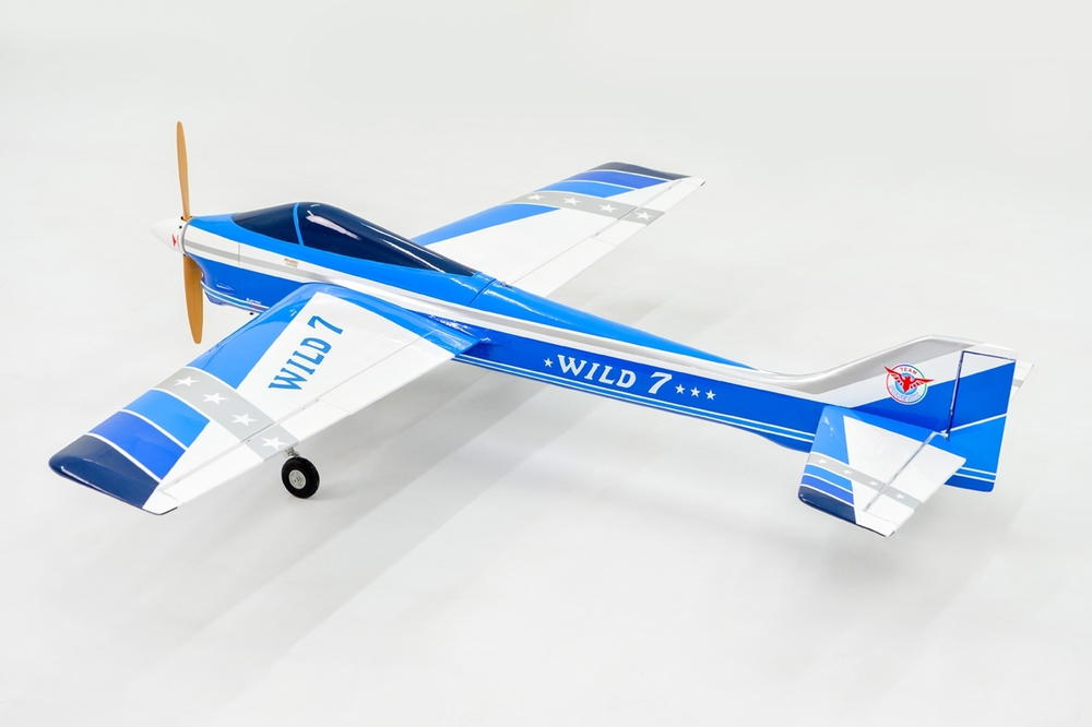 Phoenix Wild 7 blau, ARF-Kunstflugmodell, Spannw. 165 cm, für 2-/4-T oder Elektro