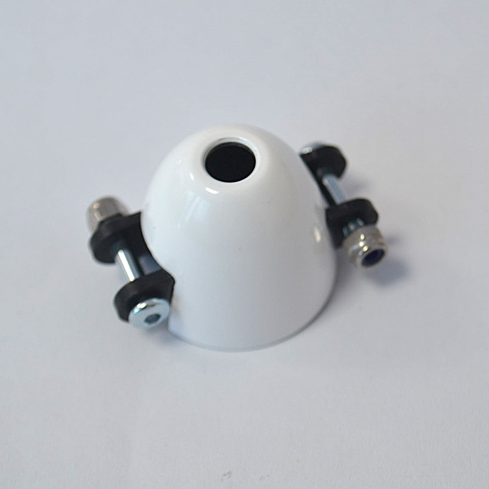 CFK Spinner 28/6mm mit Kühlbohrung, weiß lackiert, Freudenthaler Modellbau