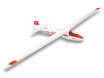 K8B, Vintage Sailplane, ARF, Wingspan 6500mm, E-Version, D-Power # GL04E
