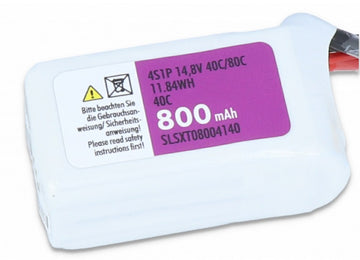 SLS LiPo Akku XTRON, 4/800mAh, 14.8V, 40C/80C, 60x30x29mm, 102g