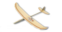 QUICKER, Balsa-HLG-Gleiter, Spw. 600mm, Aeronaut # 1006/00
