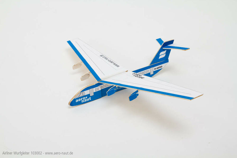 Airliner P&F Wurfgleiter, Spw. 400mm, Bausatz, Aeronaut # 103002