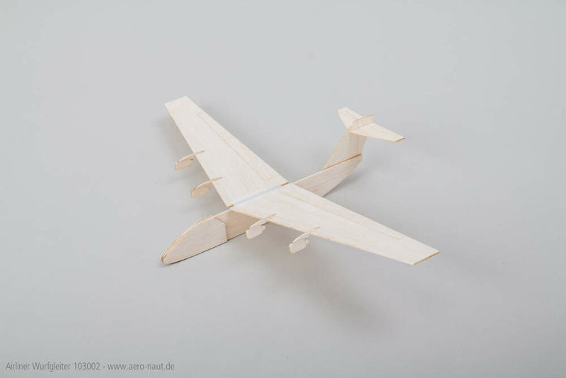 Airliner P&F Wurfgleiter, Spw. 400mm, Bausatz, Aeronaut # 103002
