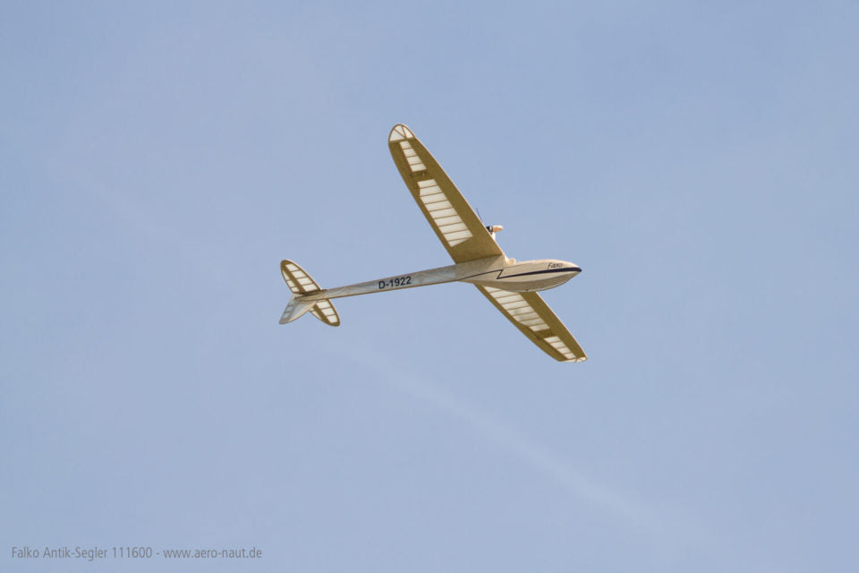 Falko Vintage Glider Model, Kit, Wingspan 1780mm, Aeronaut # 111600