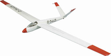 SHK - Segelflugmodell, Bausatz mit GFK-Rumpf, Rippenfläche,Spw. 4000mm, # 112501