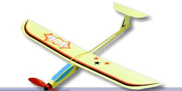 TWIST Rubber Powered Model, Span 690mm, Aeronaut # 1232/00