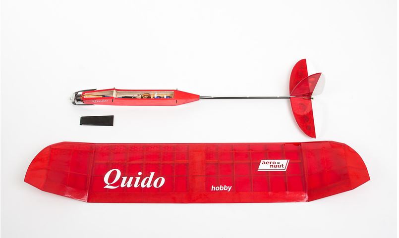 Quido, E-Flugmodell-Bausatz, Spw. 1070mm, Aeronaut # 130300