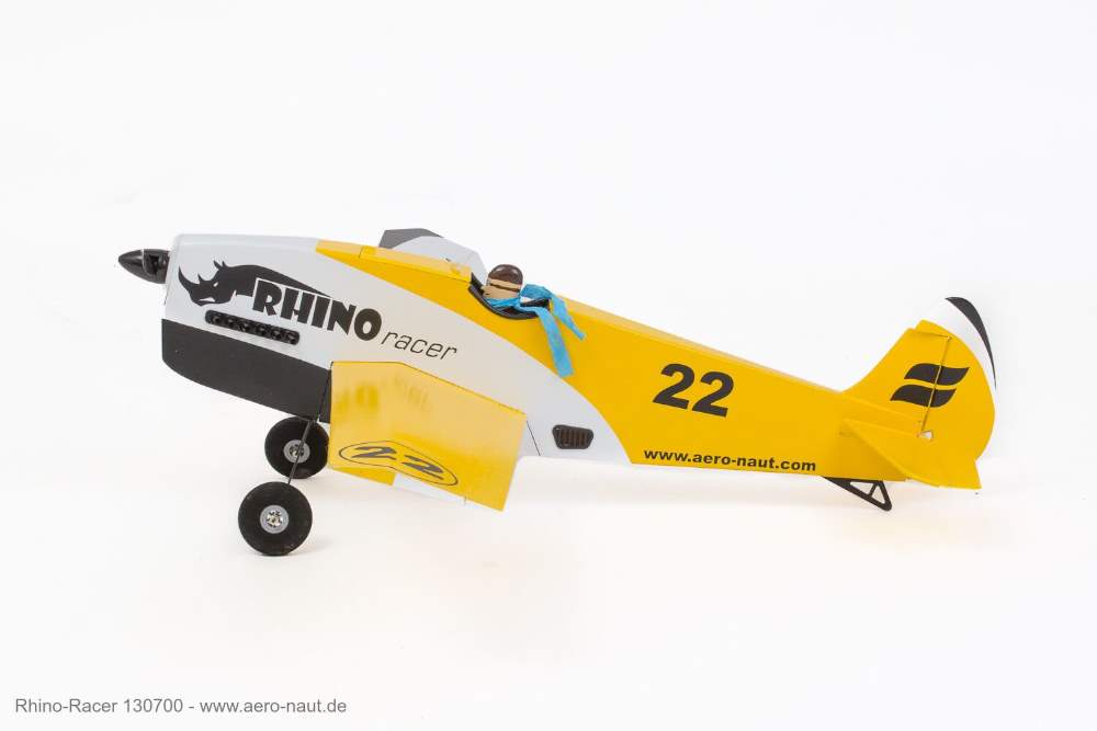 RHINO Racer, wingspan 880mm, cartoon racing aircraft kit, Aeronaut # 130700
