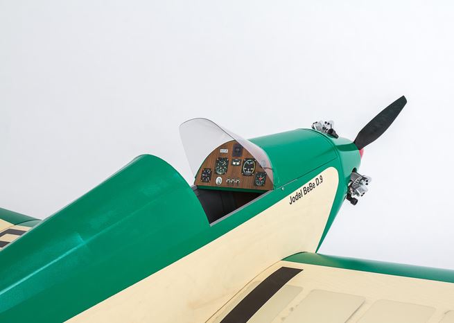 Jodel D.9 BeBe, Oldtimer-Bausatz, Spw. 2400mm, Aeronaut # 131200