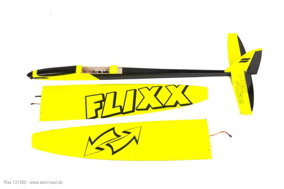 FLIXX, Electric Glider Model, Wingspan 1680mm, Kit, Aeronaut # 131300