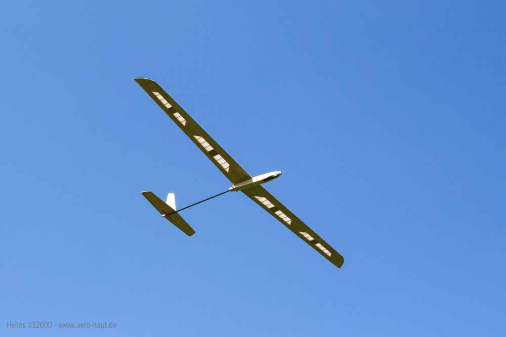 HELIOS, lightweight wooden glider, wingspan 2545mm, Aeronaut # 132600
