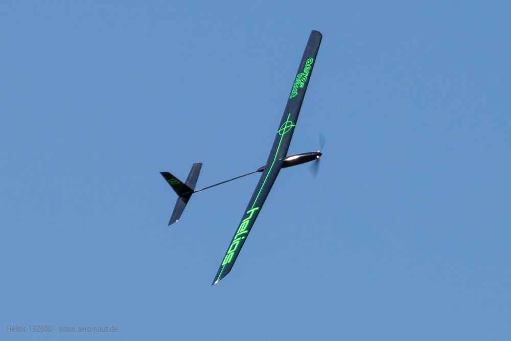 HELIOS, lightweight wooden glider, wingspan 2545mm, Aeronaut # 132600