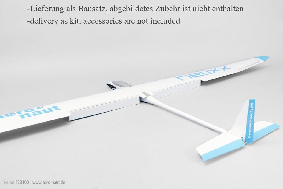 HELIXX, E-Segelflugmodell mit 6 Klappenflügel, Spw. 2840mm, Aeronaut # 133100