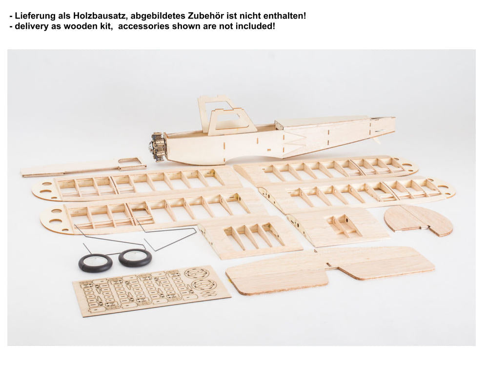 Udet Flamingo, Modell 2022, 1310mm Spw. Aeronaut