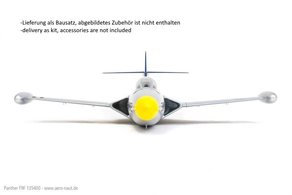 Grumman F9F Panther, Impellermodell, Bausatz mit GFK-Rumpf, Spw. 1090mm