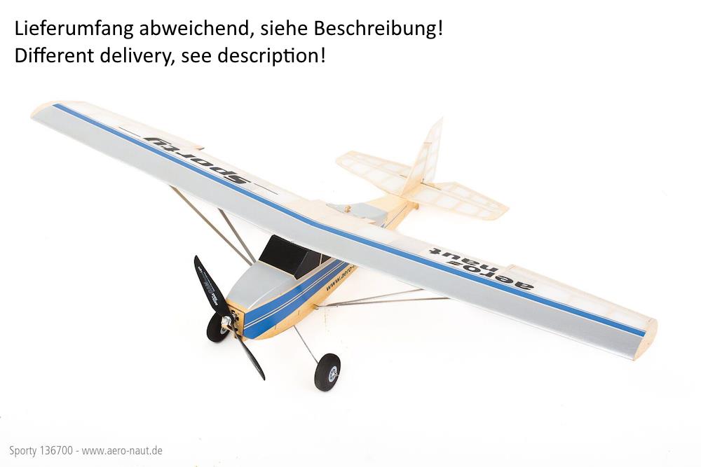 Sporty Aileron Trainer Wood Kit, Aeronaut # 136700