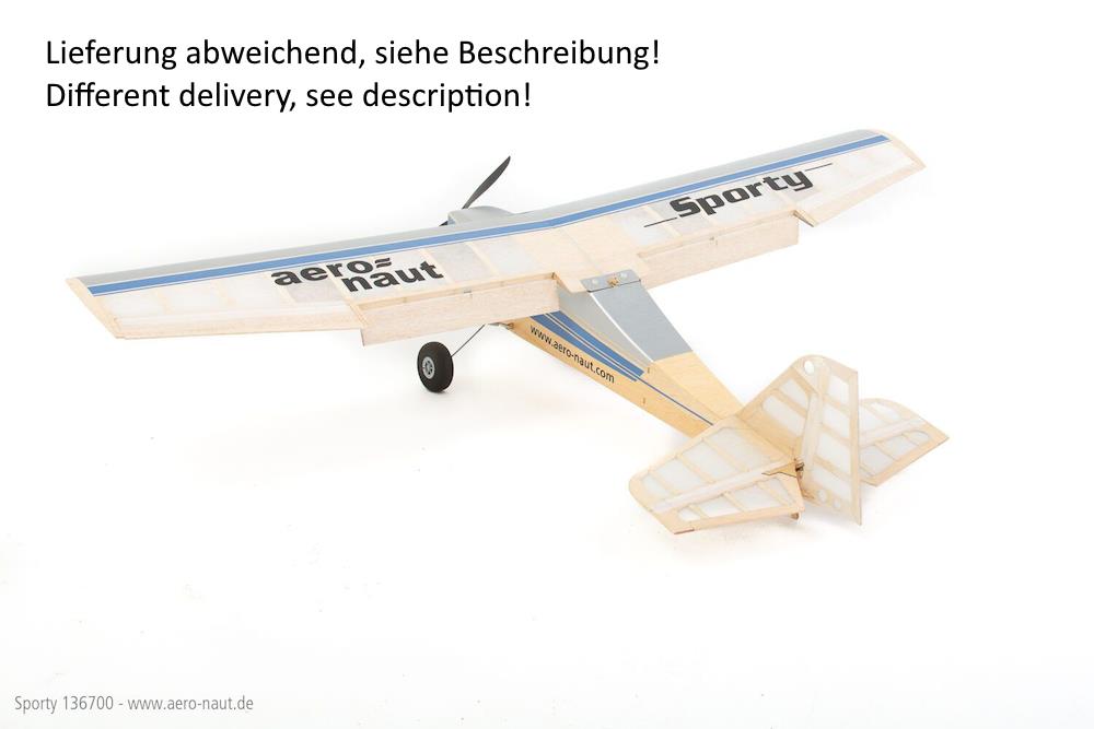 Sporty Aileron Trainer Wood Kit, Aeronaut # 136700