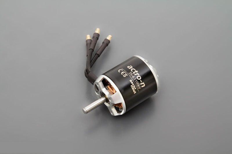 actro-N 35-4-1100 brushless motor, ø35x48mm, 1100kv, 5mm shaft, 159g