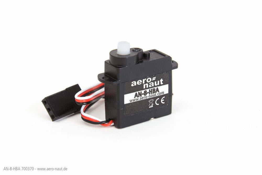 Servo AN-8-HBA+, 20x8x22 mm, 3.7g, 5.5Ncm, Aeronaut 700370