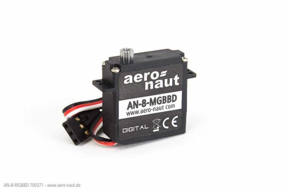 Servo AN-8-MGBBD+, Digital, 23.5x24.3x8.5mm, 19Ncm@6V
