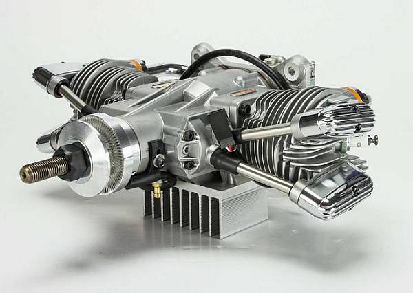 SAITO FG-57TS, 57cc Petrol 4-stroke engine, Aeronaut # 710075