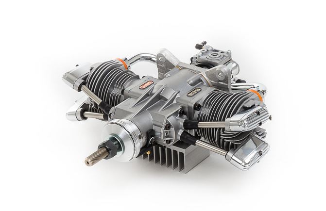 SAITO FG 61TS 60.6cc Gasoline Flat Twin Engine, Aeronaut # 710086