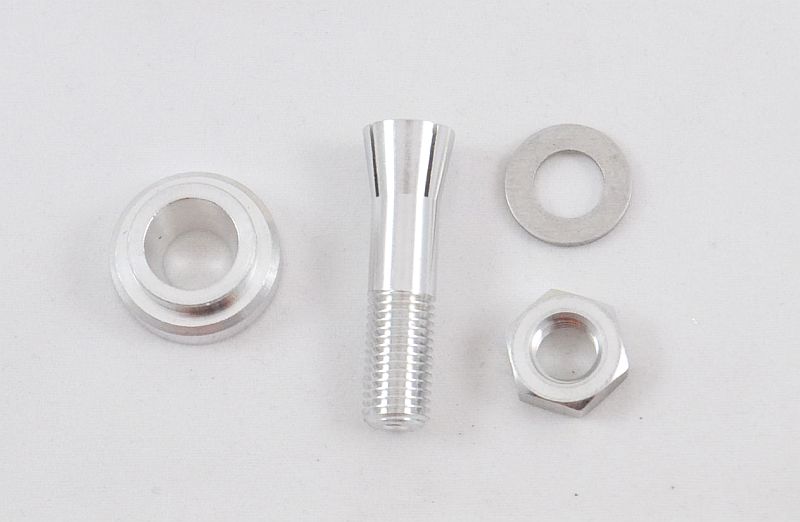 Propeller Hub Aluminum 4.0/8mm, Collet Cone, 35mm-Long Version, Aeronaut #712454