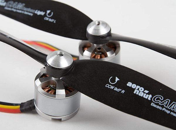 CAM-Carbon Light-Prop, 10x5, rechtslaufend., mit M6 für Chroma, # 722011"