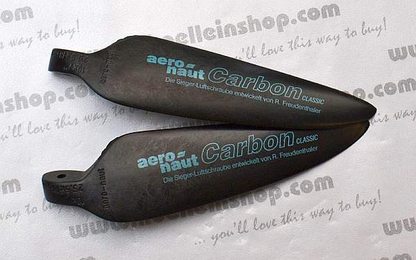 Replacement Blades 10.0x7.0 COUNTER-ROTATING CARBON, Aeronaut #722430