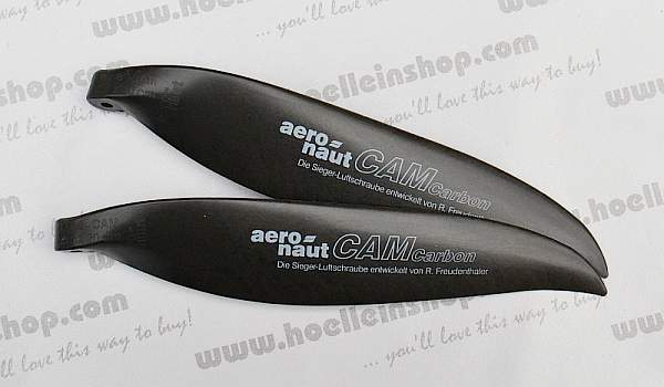 Replacement Blades Folding Propeller 12.0x9.0 CAM Carbon, 8mm Root, Aeronaut #723451
