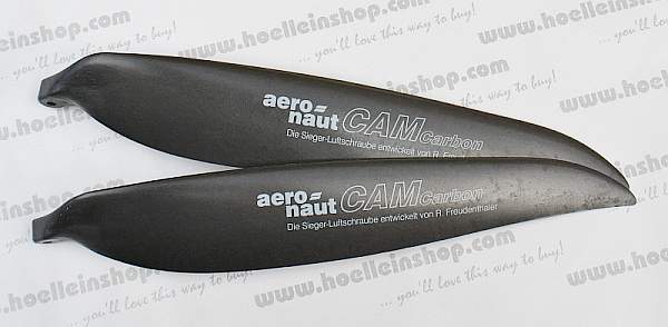 Ersatzblätter Klappluftschraube 17x7 CAM Carbon, 8mm Hals, Aeronaut #723483