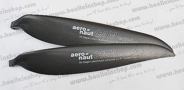 Spare Blades Folding Propeller 17.0x8.0 CAM Carbon, 8mm root, Aeronaut #723484