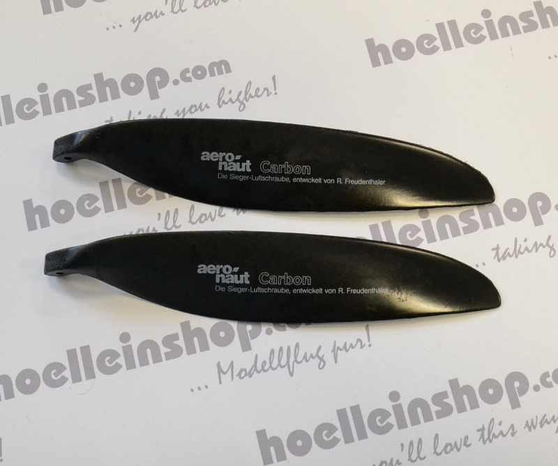 Ersatzblätter Klappluftschraube 16,5x15 ClassicCarb 8mm Hals, Aeronaut # 723486