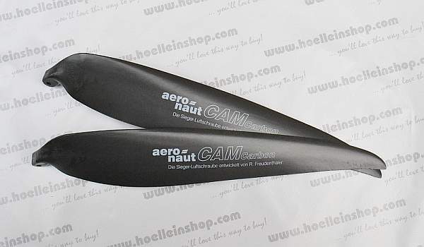 Replacement Blades Folding Propeller 18.5x10.0 CAM Carbon, 8mm hub, Aeronaut #723498