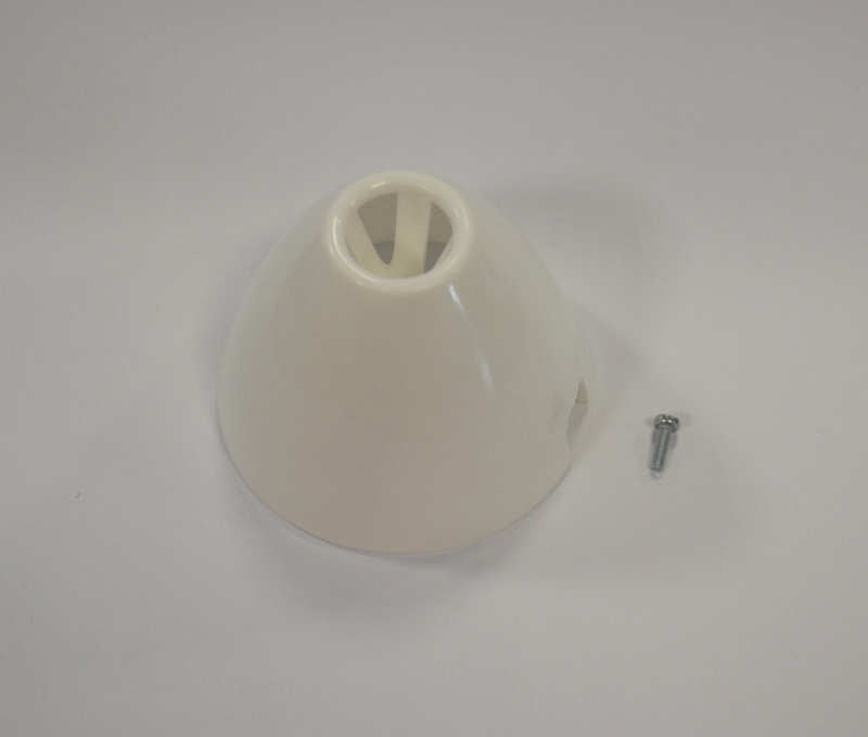 Ersatzkappe für Cool-Nose-Spinner 50mm weiß, spitz, Aeronaut # 725107