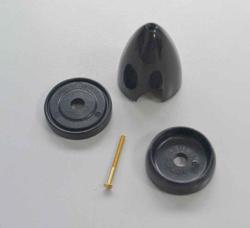 Spinner 42 mm schwarz für Starrschrauben, Aeronaut # 7253/42