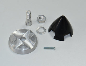 Präzisionsspinner 42mm/5.0mm-Welle, VIERBLATT, #7254/45