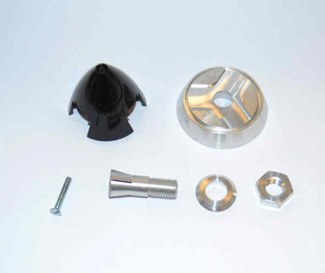 Precision spinner 36mm - 6.0mm shaft, THREE BLADE, for folding propellers