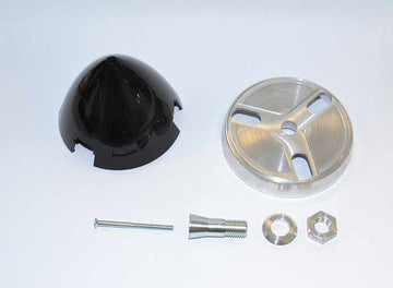 Precision Spinner 65mm - 6.0mm Shaft, THREE-BLADE, Aeronaut # 7255/66