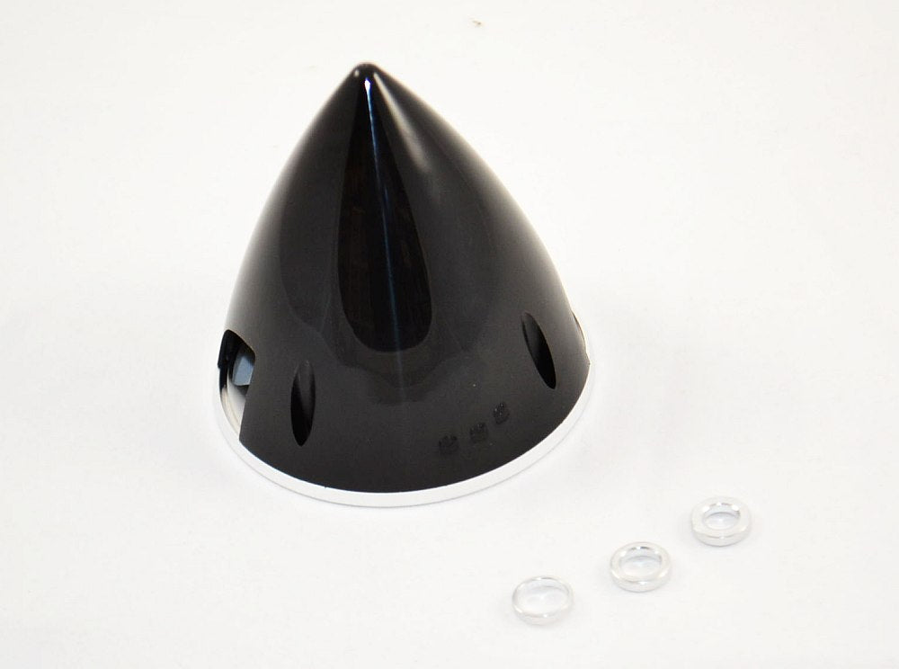 Spinner 82mm, Alu/Kunststoff, schwarz, Aeronaut # 7258/73