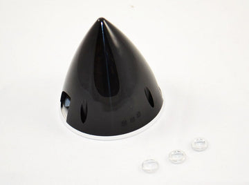 Spinner 82mm, Alu/Kunststoff, schwarz, Aeronaut # 7258/73