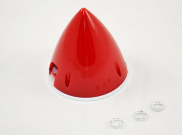 Spinner 102mm, Alu/Kunststoff, rot, Aeronaut # 7258/92