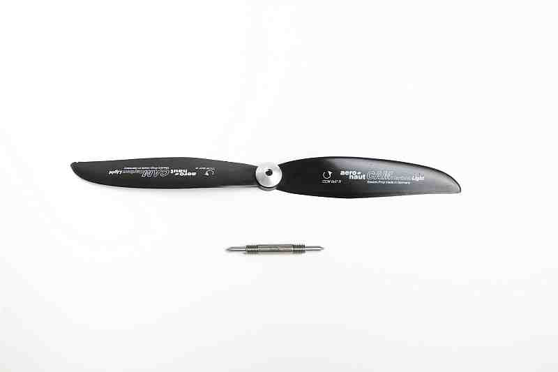 Balancing shaft for Cam Carbon Light with thread (left + right), M6, Aeronaut # 732932